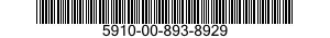 5910-00-893-8929  5910008938929 008938929