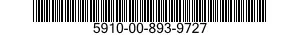 5910-00-893-9727 CAPACITOR,FIXED,METALLIZED,PAPER-PLASTIC 5910008939727 008939727