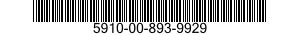 5910-00-893-9929  5910008939929 008939929