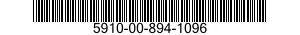 5910-00-894-1096  5910008941096 008941096
