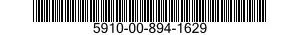 5910-00-894-1629  5910008941629 008941629