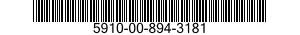 5910-00-894-3181  5910008943181 008943181