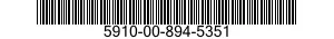 5910-00-894-5351  5910008945351 008945351