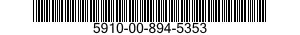 5910-00-894-5353  5910008945353 008945353