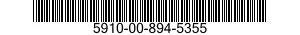 5910-00-894-5355  5910008945355 008945355