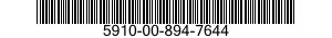 5910-00-894-7644  5910008947644 008947644