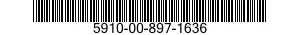5910-00-897-1636  5910008971636 008971636