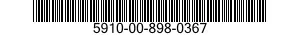 5910-00-898-0367  5910008980367 008980367