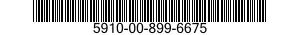 5910-00-899-6675  5910008996675 008996675
