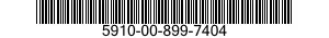 5910-00-899-7404  5910008997404 008997404