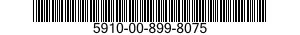 5910-00-899-8075 CAPACITOR,FIXED,ELECTROLYTIC 5910008998075 008998075