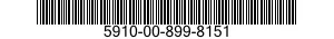 5910-00-899-8151  5910008998151 008998151
