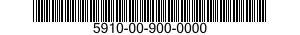 5910-00-900-0000  5910009000000 009000000