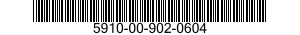 5910-00-902-0604 CAPACITOR,FIXED,PLASTIC DIELECTRIC 5910009020604 009020604