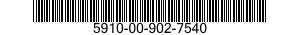 5910-00-902-7540  5910009027540 009027540