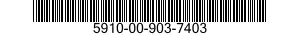 5910-00-903-7403  5910009037403 009037403