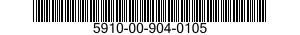 5910-00-904-0105  5910009040105 009040105