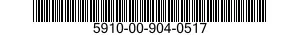 5910-00-904-0517  5910009040517 009040517