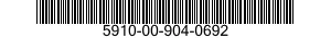 5910-00-904-0692  5910009040692 009040692
