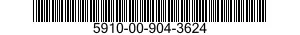 5910-00-904-3624  5910009043624 009043624