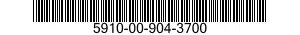5910-00-904-3700  5910009043700 009043700