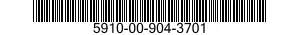 5910-00-904-3701  5910009043701 009043701