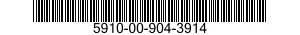 5910-00-904-3914  5910009043914 009043914
