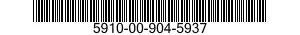 5910-00-904-5937  5910009045937 009045937