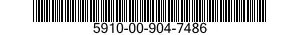5910-00-904-7486 CAPACITOR,FIXED,ELECTROLYTIC 5910009047486 009047486