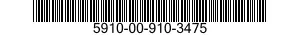 5910-00-910-3475  5910009103475 009103475
