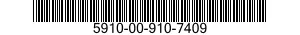 5910-00-910-7409 CAPACITOR 5910009107409 009107409