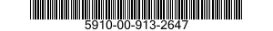 5910-00-913-2647 CAPACITOR,FIXED,PLASTIC DIELECTRIC 5910009132647 009132647