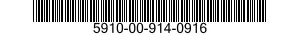 5910-00-914-0916  5910009140916 009140916