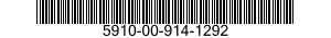 5910-00-914-1292  5910009141292 009141292