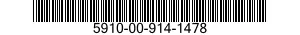 5910-00-914-1478  5910009141478 009141478