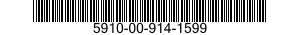 5910-00-914-1599  5910009141599 009141599