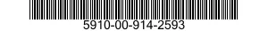 5910-00-914-2593  5910009142593 009142593