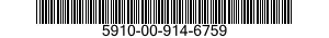 5910-00-914-6759  5910009146759 009146759