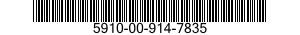 5910-00-914-7835  5910009147835 009147835