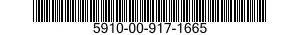 5910-00-917-1665  5910009171665 009171665