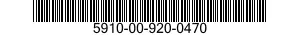 5910-00-920-0470  5910009200470 009200470