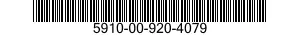 5910-00-920-4079 CAPACITOR,VARIABLE,CERAMIC DIELECTRIC 5910009204079 009204079