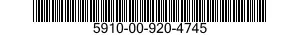 5910-00-920-4745  5910009204745 009204745