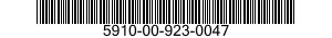 5910-00-923-0047  5910009230047 009230047
