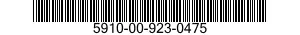 5910-00-923-0475  5910009230475 009230475