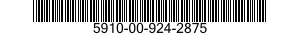 5910-00-924-2875  5910009242875 009242875