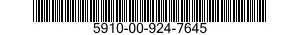 5910-00-924-7645  5910009247645 009247645