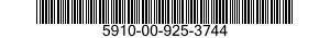 5910-00-925-3744  5910009253744 009253744