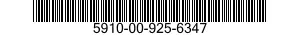 5910-00-925-6347  5910009256347 009256347