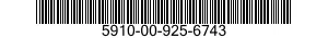 5910-00-925-6743  5910009256743 009256743
